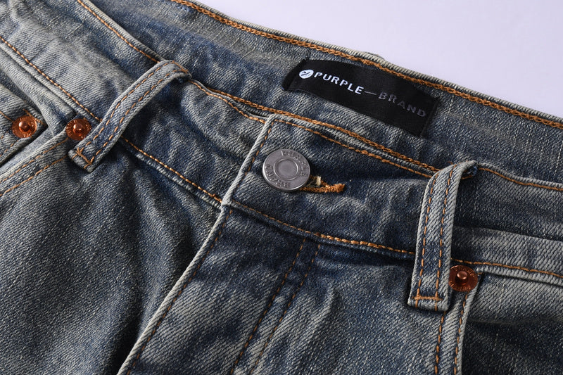 Purple Brand Crystal Diamond Jeans #9122