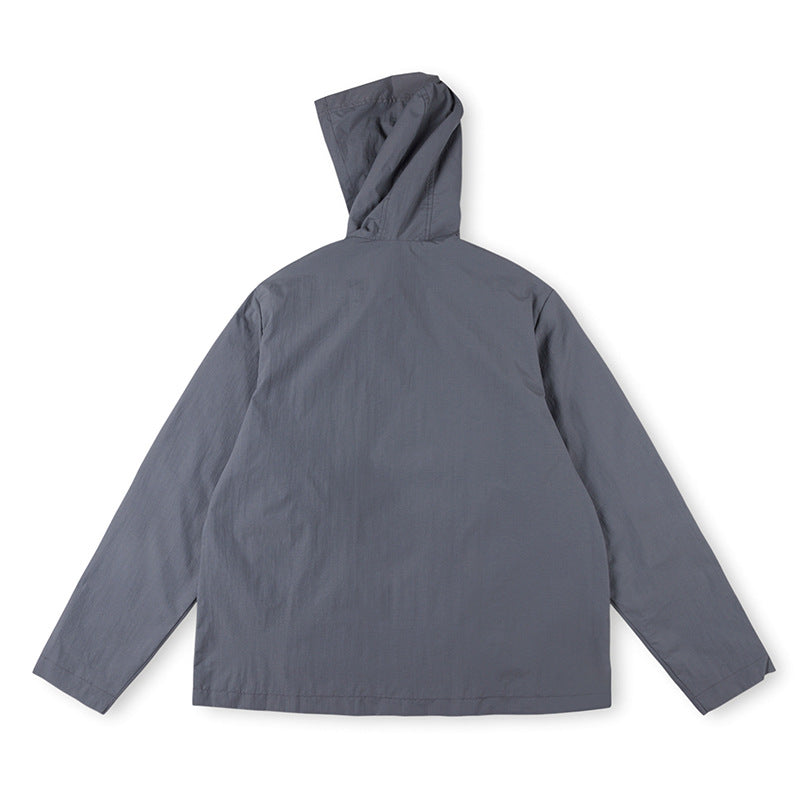 SAINT VANITY  Nylon Hooded Track Jacket