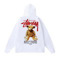 Stussy Hoodie Fall/Winter Fleece Hooded Sweater
